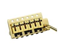 Chevalet De Guitare Folk 1 Ensemble De Guitare Électrique Pont Tremolo Base Selle En Laiton Ressort GG1001(GD)