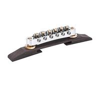 Chevalet de guitare réglable en palissandre Jazz Guitar Bridge Roller Saddles Instrument de musique accessoire pour SG LP Type Jazz Guitar