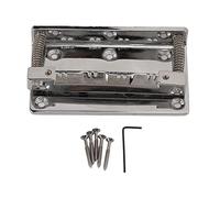 Chevalet de mandoline 8 cordes |Remplacement du pont métallique pour mandoline |Plaque de pont de selle réglable pour instruments de la famille mandoline/violon |Finition