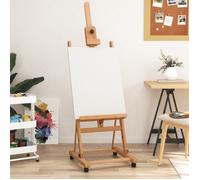 vidaXL Chevalet Support Peinture Artiste Bois de Hêtre Massif