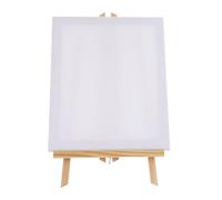 Chevalet de Peinture Mini Support Blanc en Bois, pour Garçon et Filles | Usage Peinture et Tableau de Classe Intérieur, Finition Soignée, Sûr, Pratique, Résistant à L’usure