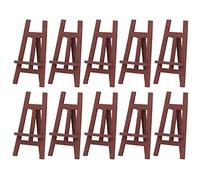 Chevalet de Peinture Miniature Polyvalent en Bois de pin Robuste, 10 pièces, Conception détaillée pour Maison de poupée, échelle 1:12 1:6