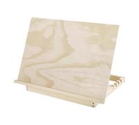 Chevalet de peinture pliable en bois naturel pour peintre professionnel et étudiants