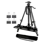Chevalet de peinture portable réglable - Support pliable en toile pour artistes, Ding Equint, parfait pour l'affichage de table et les fournitures artistiques, léger et facile à transporter