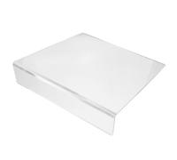 Chevalet de Présentation en Acrylique Transparent pour Aquarelle, Bureau | Modèle de Table Incliné 10,63 Pouces, Léger et Portable, Usage Maison ou Atelier, Nettoyage Facile
