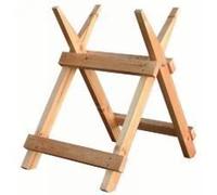 Chevalet de sciage pliable en bois - OUTIFRANCE - Dimensions : 50 x 18 mm