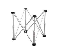 Chevalet De Sciage Pliable Robuste, Établi Portable Pliable, Support De Coupe De Bois De Chauffage En Acier À Hauteur Réglable, Capacité De 1 000 Kg, For Entrepôts Et Usines(73x60x60cm)