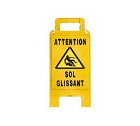 Chevalet de signalisation ''Sol glissant'' 600x275mm - - 4291000