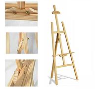 Chevalet de studio professionnel, 1,5 m, en pin massif, pliable et réglable, cadre en A, chevalet sur pied pour artiste de mariage, artisanat, affichage