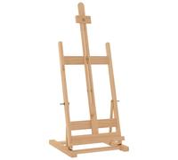 Chevalet de Table Support Peinture Artiste Rangement Bois de Pin Massif vidaXL
