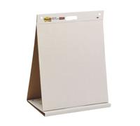 Post-it Bloc de feuilles Meeting Chart Super Sticky 20 feuilles 508 x 584 mm blanc