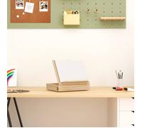 Chevalet de table avec tiroir 33,5x25,5x7 cm bois massif de pin