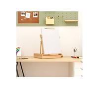 vidaXL Chevalet de table avec tiroir bois massif de pin 41,5 x 37 x 12 cm