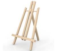 Chevalet de table Bois de hêtre Porte-photo pliable Support à photo