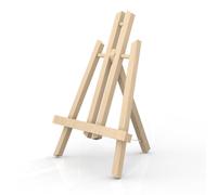 Chevalet de table Bois de hêtre Porte-photo pliable Support à photo