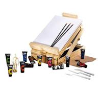 Chevalet De Table - Boîte De Rangement - Inclus 12 Tubes + Accessoires - C Campus