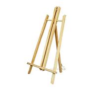 Chevalet De Table En Bois De Hêtre Naturel Pour Artiste Peinture Croquis Artisanat Pliable En Bois D'affichage Stylos À Gel Effaçables