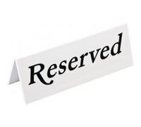 Olympia L988 Panneau « table en plastique », réservé (lot de 10)