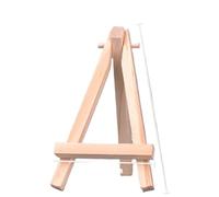 Chevalet De Table Petit Lot de 2 petits chevalets bureau for peinture sur toile, mini trépieds en bois, présentoirs table for photos, tableaux noirs(8x15cm)