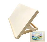 Chevalet De Table | Support en Bois à Angle Réglable et Pliable | Pour Peinture Sur Toile Et Dessin,Pour Adultes Débutants Adolescents Artistes Étudiants Studio Dessin