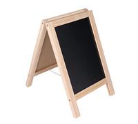 Chevalet de Tableau Blanc Magnétique en Bois Double Face pour Enfants avec Support Pliable, Chevalet de Tableau pour la publicité sur le Trottoir