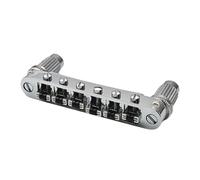 Chevalet de tambour pour guitare électrique multi-compatible pour appareils à 6 cordes pour une intonation précise et une plus longue durée de vie. Pont de tambour précis pour guitare électrique