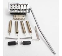Chevalet de trémolo à 2 points pour guitare électrique Fender Stratocaster, fabriqué en Corée, selles en acier inoxydable, espacement de 10,5 mm, kit de pont trémolo de rechange avec clé à ressort à