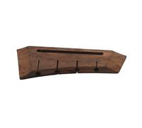 Chevalet de ukulélé fait à la main en bois massif pour une installation facile et une amélioration esthétique du son de la guitare