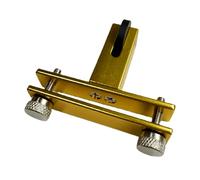 Chevalet de violon de qualité professionnelle - Texture métallique - Poignée pour améliorer le son acoustique et entretenir le chevalet de violon - Outil de modification facile