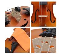 Chevalet de violon, jeu de cordes de violon, artistes débutants en acier inoxydable pour violon beau remplacement
