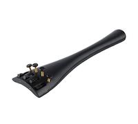 Chevalet de Violoncelle avec 4 Médiators Ajustables, Accessoire en Métal Noir - Précision de Réglage Rapide, Protection Anti - Dérapante, Durable et Léger