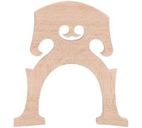 Chevalet de violoncelle en érable 1/8, accessoire façonné à la main avec précision, résonance renforcée, conception prête à l'emploi, forme étudiée pour un son clair et équilibré