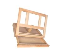 Chevalet En Bois Pliable Multifonctionnel Avec Réglage De La Hauteur Outil De Peinture Dédié Station De Peinture Pour Croquis Hauteur Réglable