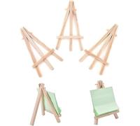 Chevalet en bois pour cartes de visite, mini panneau de table pour centre de table de mariage, décoration de fête, cartes d'affichage, cartes de place, photos