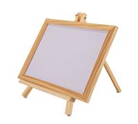 Chevalet en bois pour enfant avec toile appliquée pour contenir une activité de peinture pour enfants offrant aux enfants un plaisir amusant en bois Petit chevalet