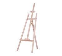 Chevalet en Bois pour Peindre |Chevalet d'artiste Robuste de 150 cm avec Support de Toile réglable |Support de Croquis en pin de Nouvelle-Zélande pour Studio/extérieur/Exposition