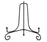Chevalet en fer conçu pour présenter élégamment divers objets de collection tels que des œuvres d'art et des cadres photo (20,3 cm)