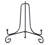 Chevalet en fer fabriqué pour présenter élégamment divers objets de collection tels que des œuvres d'art et des cadres photo (30,5 cm)