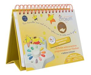 CHEVALET ETOILIUM - Apprendre à lire autrement 50 fiches autocorrectives programmables sur l’ETOILIUM, 5-7 ans, Enfants DYS, Phonologie, Lettres cursives, Lecture interactive, QR codes audio