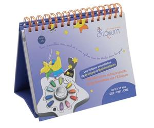 CHEVALET ETOILIUM - Les notions essentielles de Français et Mathématiques - 100 fiches autocorrectives programmables sur l’ETOILIUM - Conforme programmes Scolaires - de 8 à 11 Ans - CE2-CM1-CM2