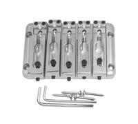 Chevalet fixe pour basse à 5 cordes avec résonance améliorée et hauteur de corde réglable pour une qualité sonore supérieure Chevalet bas personnalisable