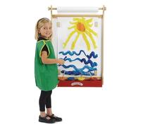 Chevalet mural, supports muraux, chevalet qui se fixe au mur, effaçable à sec magnétique, tableau noir, peut contenir un rouleau de papier pour œuvres d'art, chevalet de peinture, chevalet pour