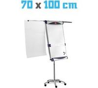 Chevalet Nobo Piranha 70 x 100 cm - Tableau blanc magnétique mobile G