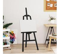 Chevalet Noir 53,5x95x127 Cm Bois De Pin Massif