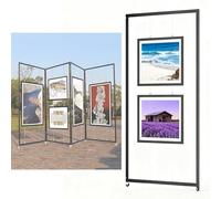 Chevalet Peinture D'artiste,Porte Affiche,Porte Affiche Sur Pied,Tableau Publicitaire,Support d'exposition d'art,Porte-œuvre pour exposition,Photo/Art/Peinture(80 * 180cm/31.5 * 70.8in)