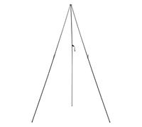 Chevalet Pliable en Alliage D'aluminium Noir, Hauteur Réglable | Support de Peinture et Dessin, Trépied de Présentation, Finition Lisse, Structure Résistante, Format Portable