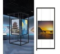 Chevalet Pliable et réglable pour Mariages, expositions d'art et publicités - Lot de 5 présentoirs Multi-usages pour Affiches (80 x 180 cm), Parfaits pour la signalétique, Les Toiles et la p