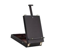 Chevalet pliable portable avec poignée de transport et boîte de rangement pour un transport facile aux cours d'art Chevalet portable