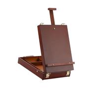 Chevalet pliable portable avec poignée de transport et boîte de rangement pour un transport facile aux cours d'art Chevalet d'artiste