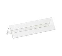 Chevalet porte nom en plastique rigide 15 x 150 cm